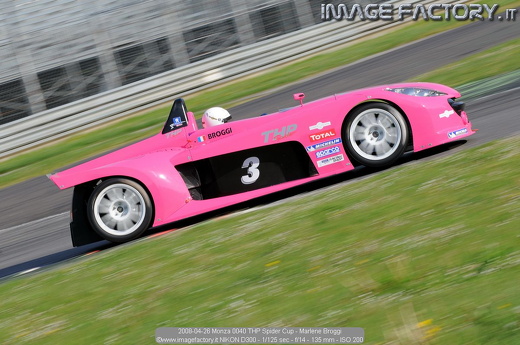 2008-04-26 Monza 0040 THP Spider Cup - Marlene Broggi